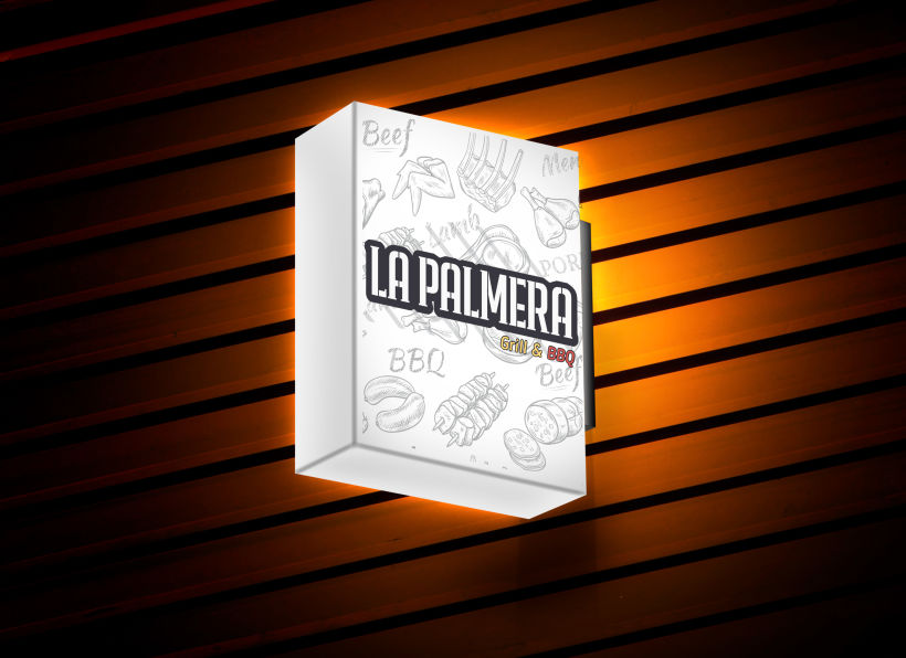 Rebrand La Palmera grill 17