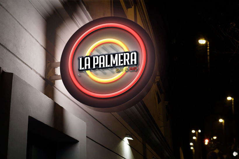 Rebrand La Palmera grill 18
