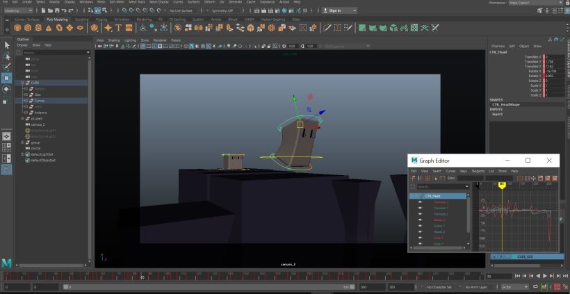 Animación en Autodesk Maya