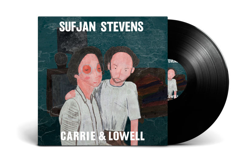 Mi versión de la portada del disco de Sufjan Stevens - Carrie & Lowell