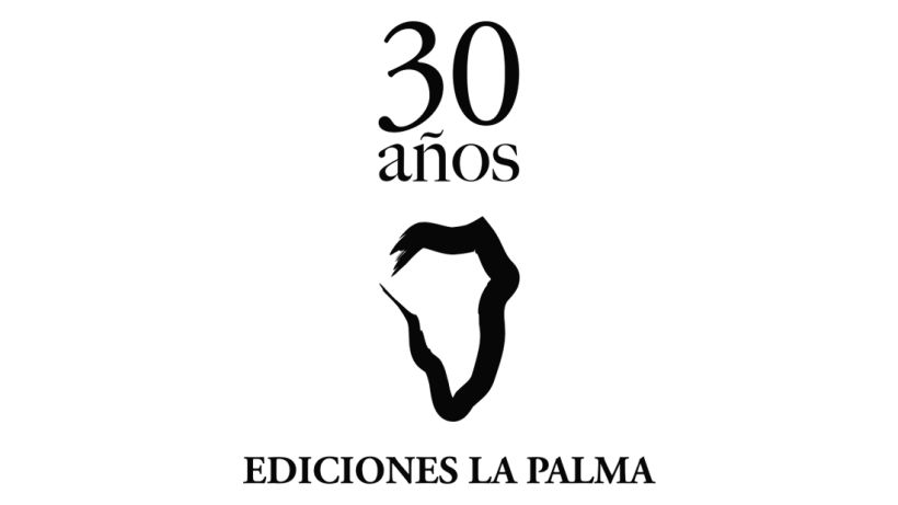 Logo Ediciones La Palma (versión 30 aniversario)