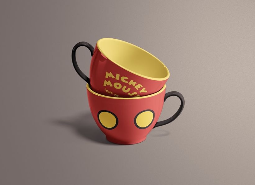 Coffee Mickey cups by lafifi_design 0
