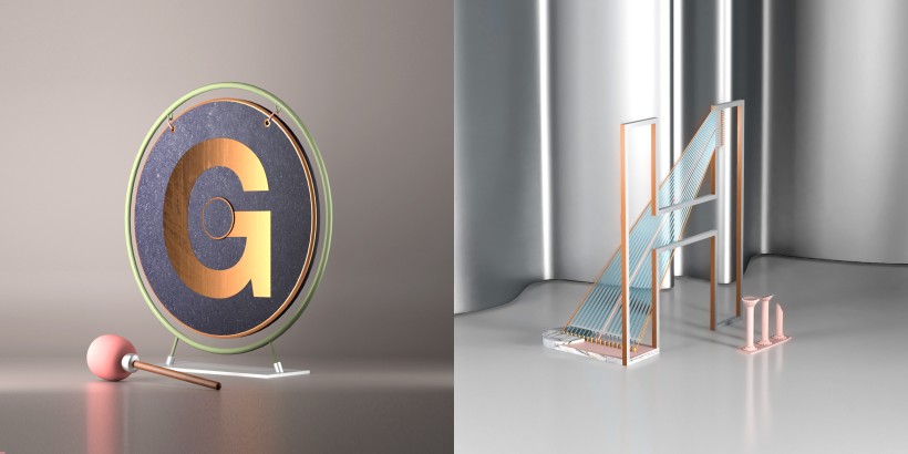 G for gong / H for harp.