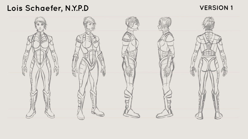 Lois Policía de N.Y, Mi Proyecto del curso: Metodología y conceptualización para el diseño de personajes 0