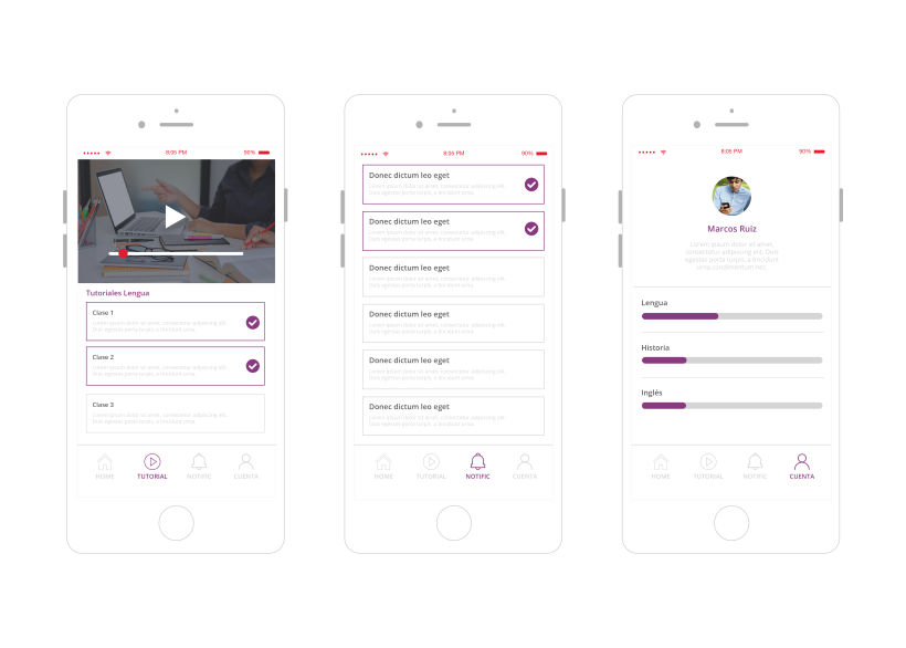 UX Concept learning APP 7