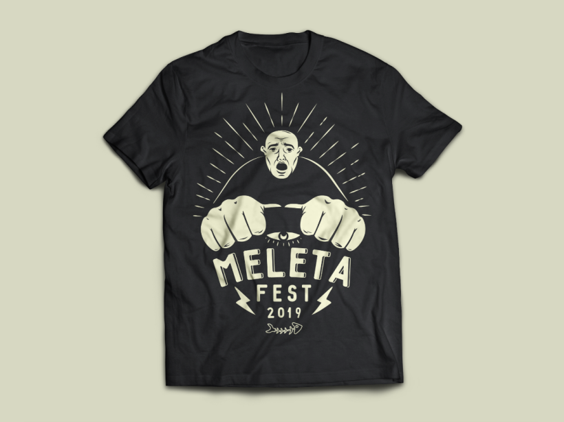 Poster para el festival de música - Meleta Fest ´19 2