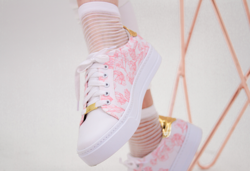 Sneakers florales 7