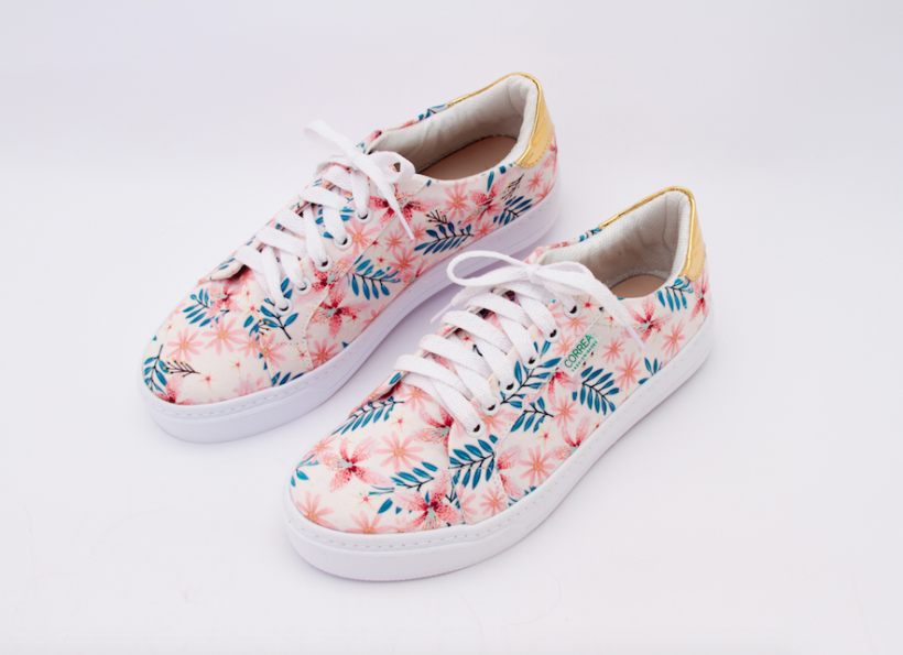 Sneakers florales 8