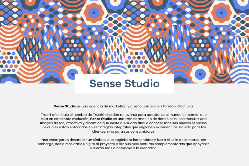 Desarrollo de patrones para Sense Studio 0