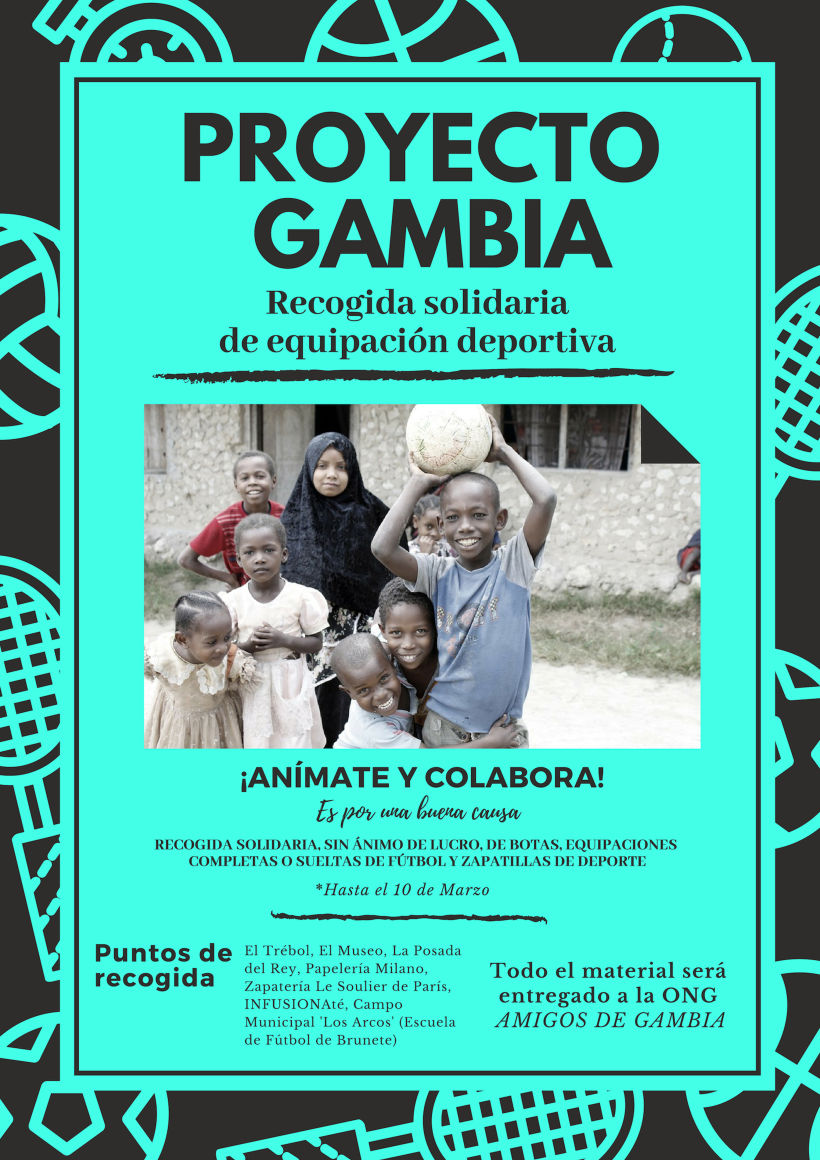 Recogida solidaria 'Proyecto Gambia' - Sevilla la Nueva 0