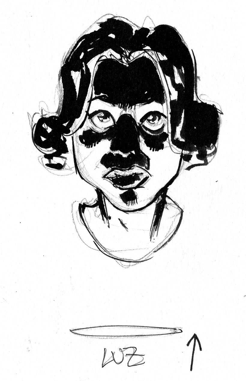 Tutorial ilustración: cómo dibujar sombras con tinta china 18