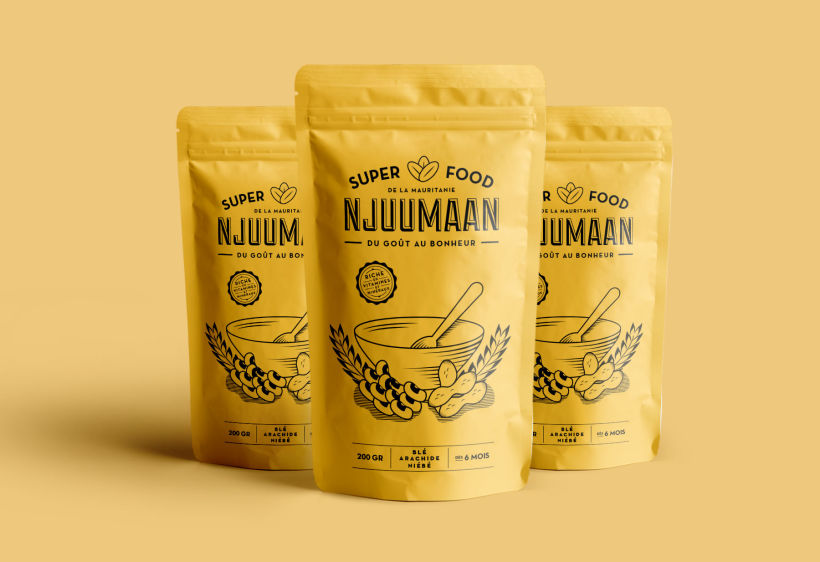 Packaging Design for Njuumaan 3