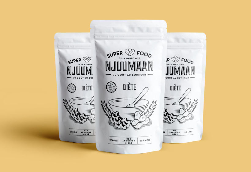 Packaging Design for Njuumaan 5