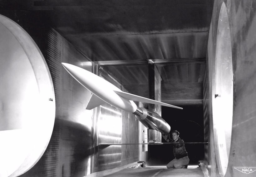 6- x 6-Foot Supersonic Wind Tunnel at Ames, june 1, 1948
