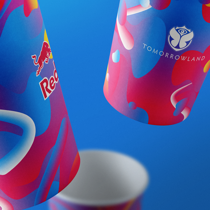 Red Bull Cups — Illustration 5