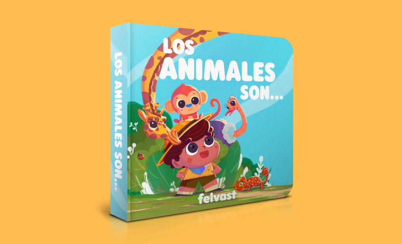 Mi Proyecto del curso: Los Animales Son... Ilustración y diseño de libros infantiles 1