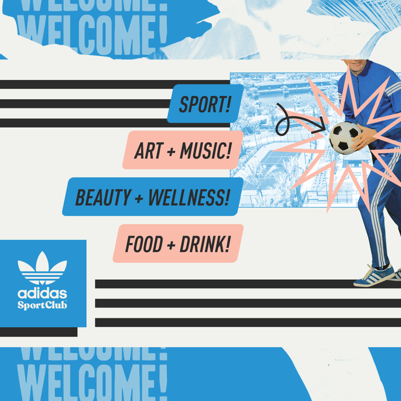 Adidas Sport Club — Branding + Application [Creative Direction] 0
