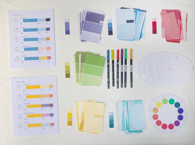 Mi Proyecto del curso: Teoría del color para proyectos textiles.   -1