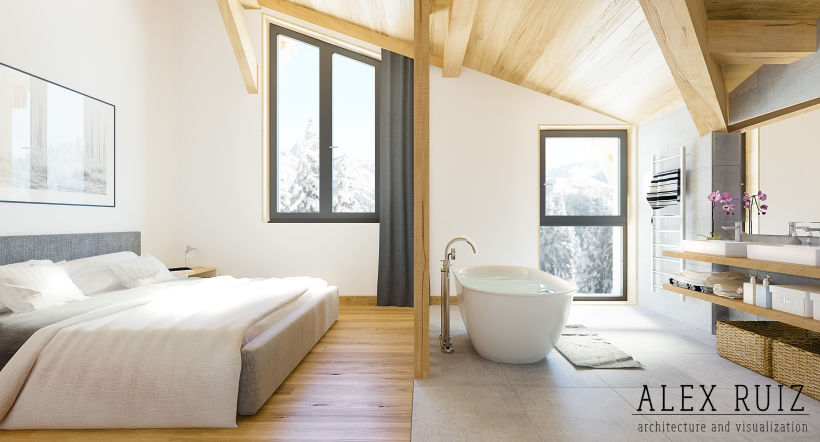 Vivienda privada en Chamonix (Alpes franceses) para Haag&Baquet architectes 0