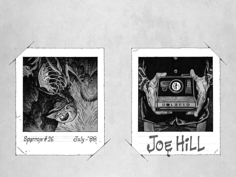 Joe Hill's SNAPSHOT cover/backcover -1