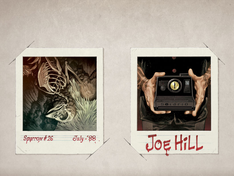 Joe Hill's SNAPSHOT cover/backcover 0
