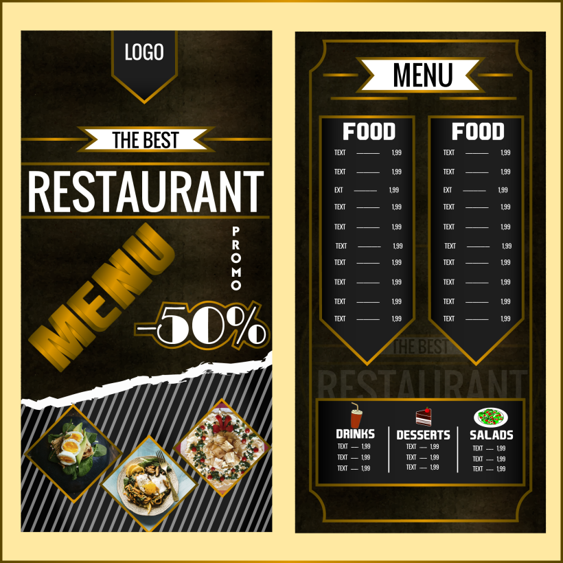 Restaurant menu -1