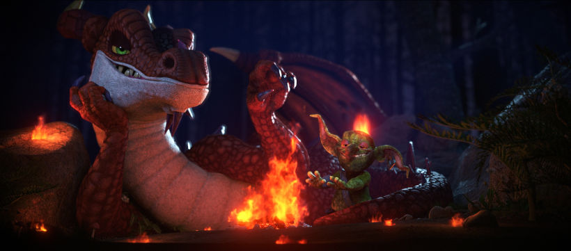 Dragón y Goblin - Ubisoft Cinemática 2 4
