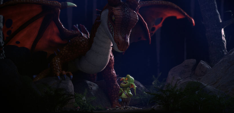 Dragón y Goblin - Ubisoft Cinemática 2 9