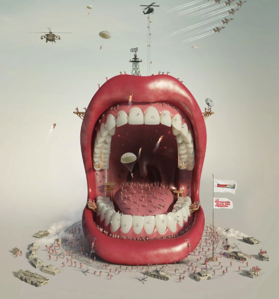 Mighty Mouth- Colgate NY / 2014. Proyecto de Ricardo Salamanca