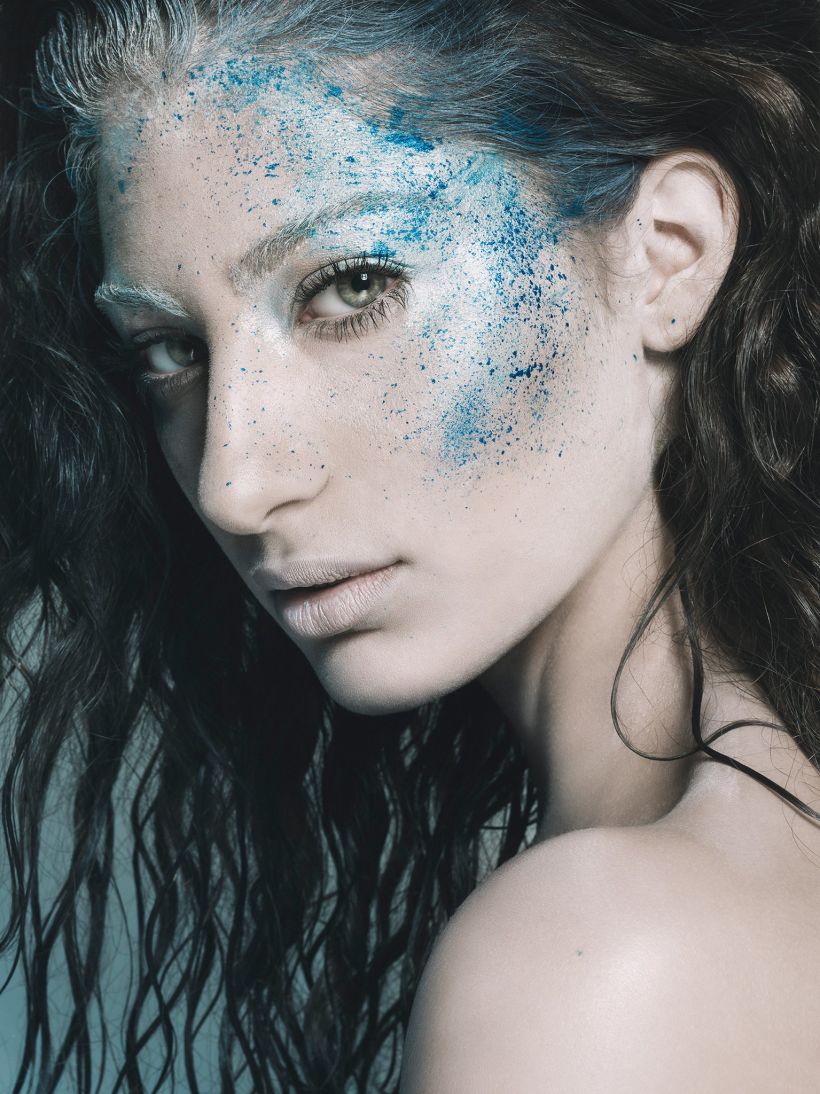 Modelo: Eva Vilor Maquillaje y peluquería: Victoria Stansfield