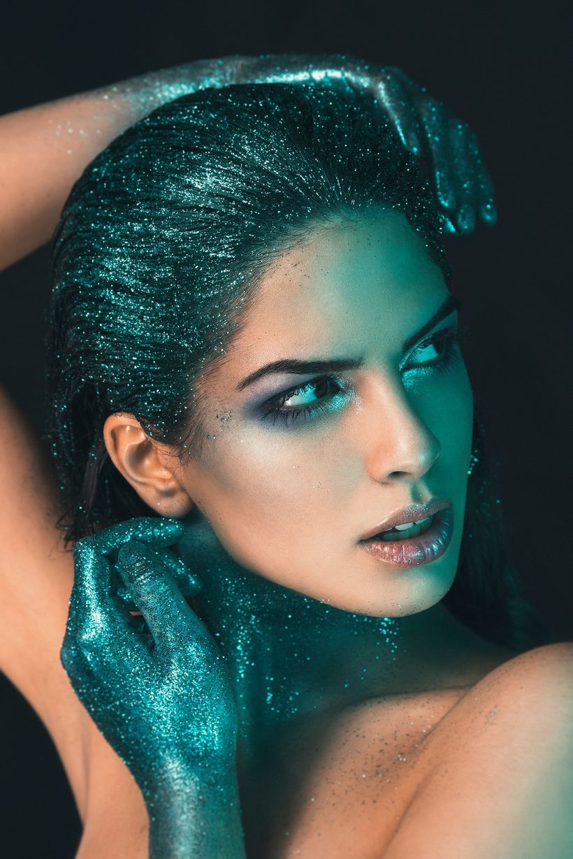 Modelo: Laura Gangoso Ljubanovic Maquillaje: Helena Rodríguez Carmona