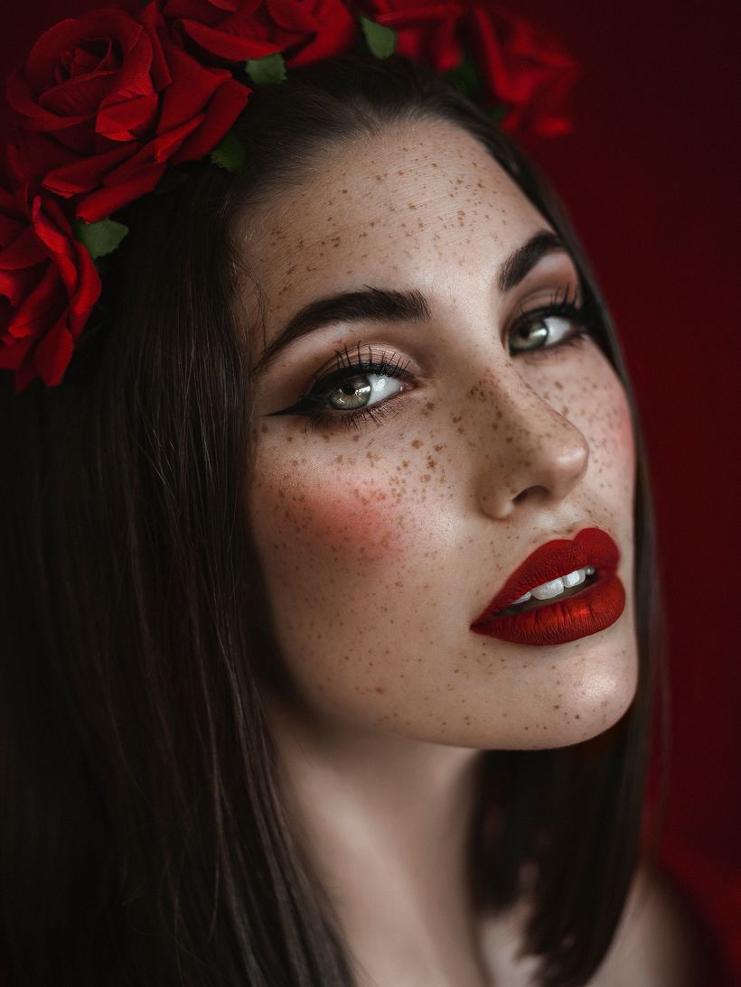 Modelo y Maquillaje: Cintigar  Fotografía, estilismo y retoque: Rebeca Saray con Pentax645Z 