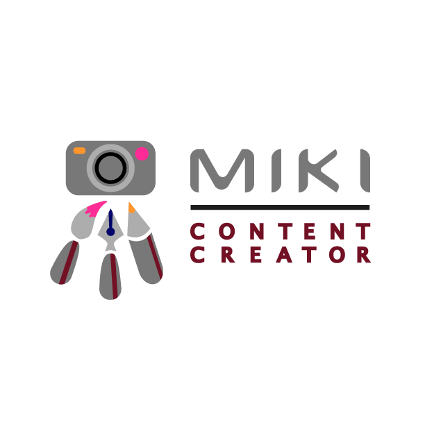 Miki: content creator; se trata de mi propia identidad como creador de todo tipo de contenido, ya sea foto, video, diseño, arte, guiones... 0