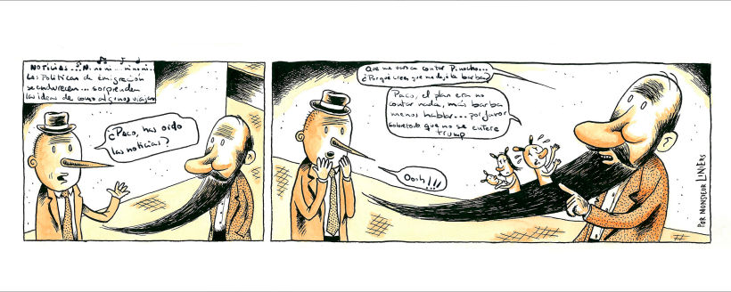 Concurso de guion de una tira cómica de Liniers 1