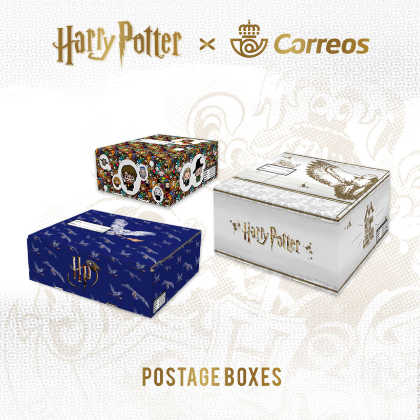 Harry Potter x Correo Postage Boxes 1