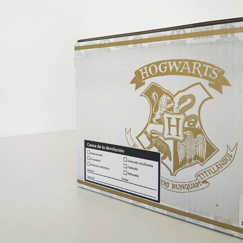 Harry Potter x Correo Postage Boxes 13