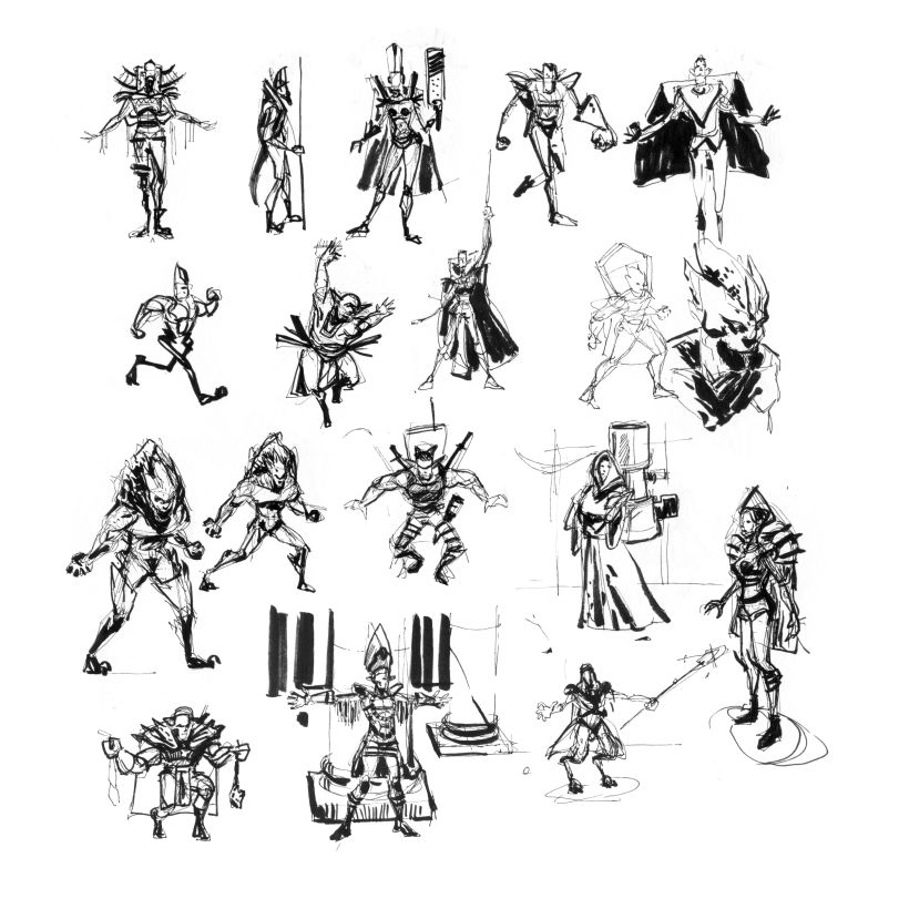 Mi Proyecto del curso: Diseño de personajes para concept art 2