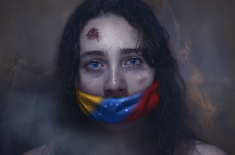 Autorretrato conceptual: Venezuela. -1