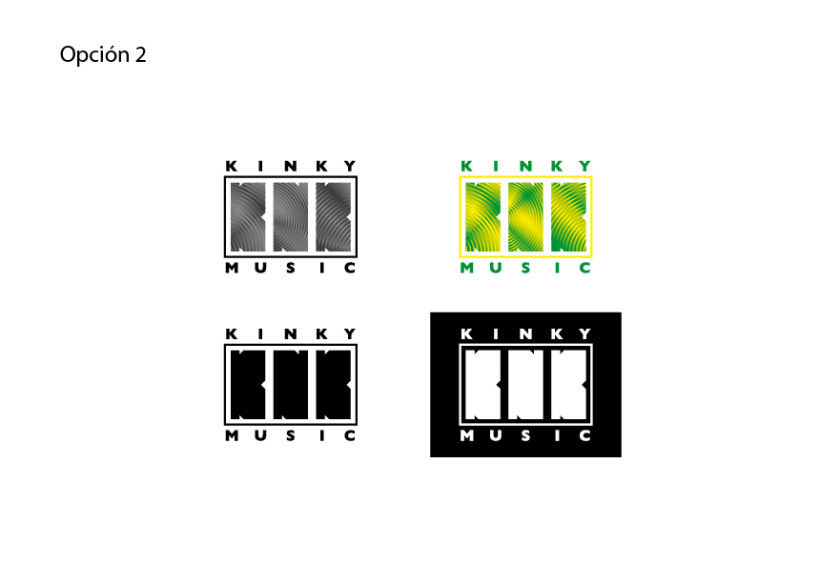 Propuestas nuevo logo KINKY Music 0