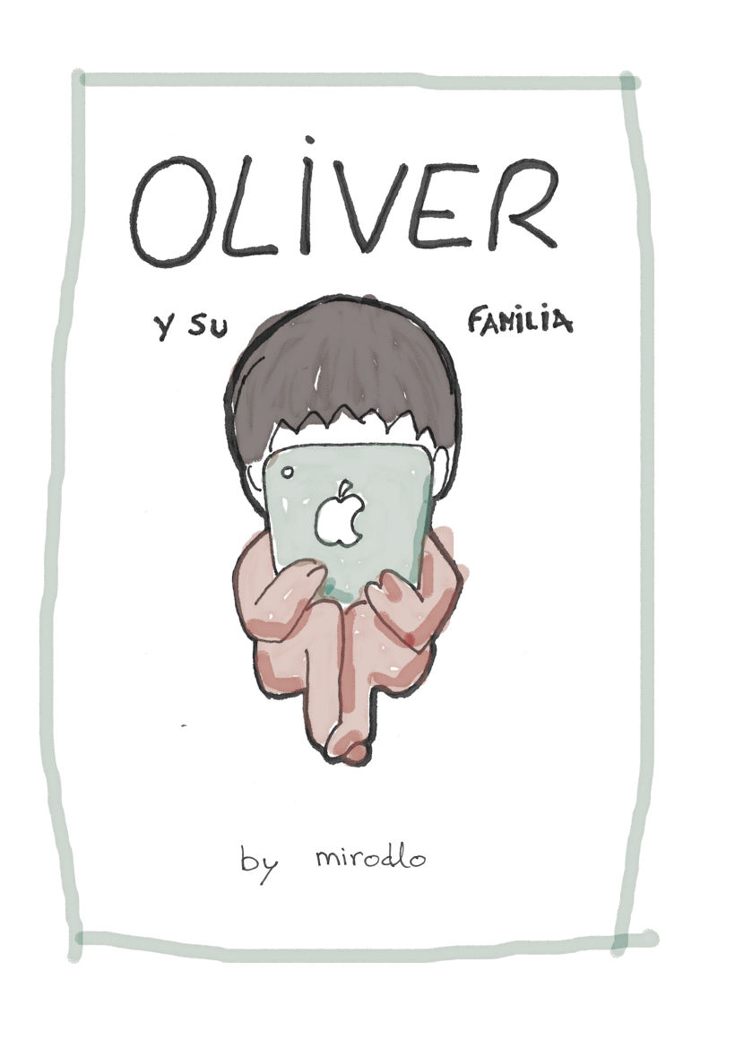 Oliver y su familia (Proyecto del curso: Narrar en viñetas con un boli) -1