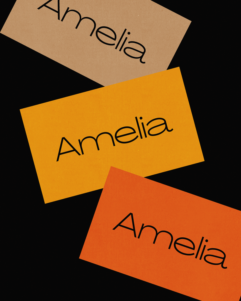Amelia - Slow fashion branding design  0