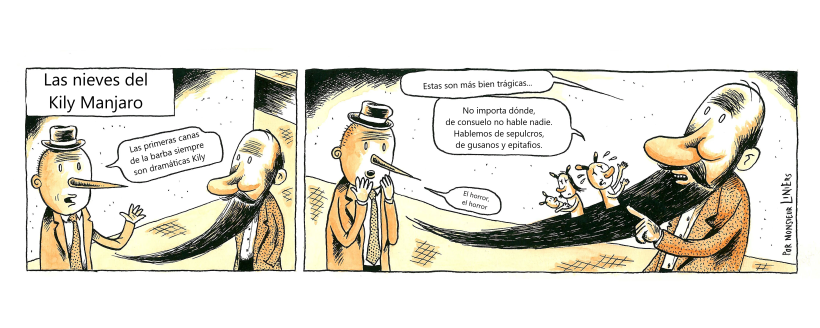 Concurso de guion de una tira cómica de Liniers 1