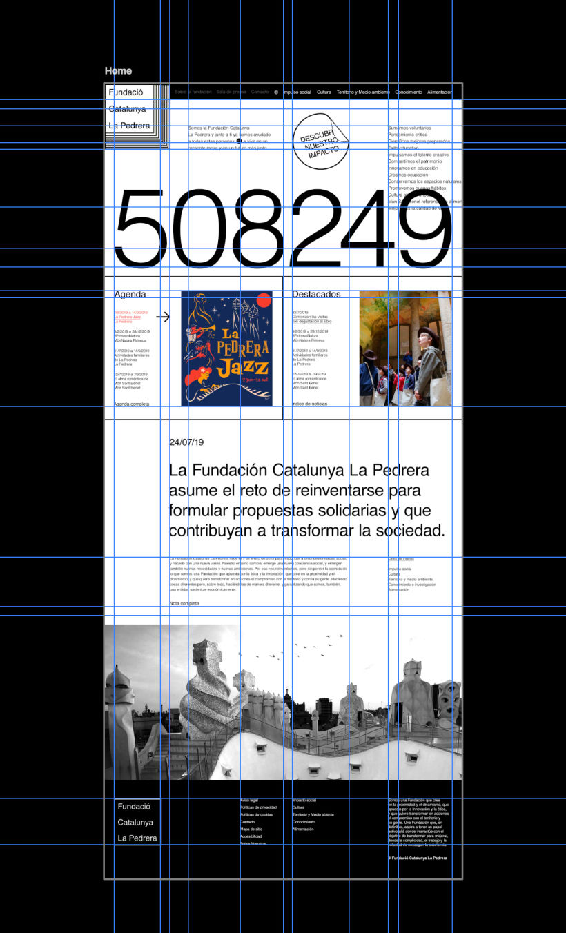 New digital portal for "Fundació Catalunya La Pedrera" 3