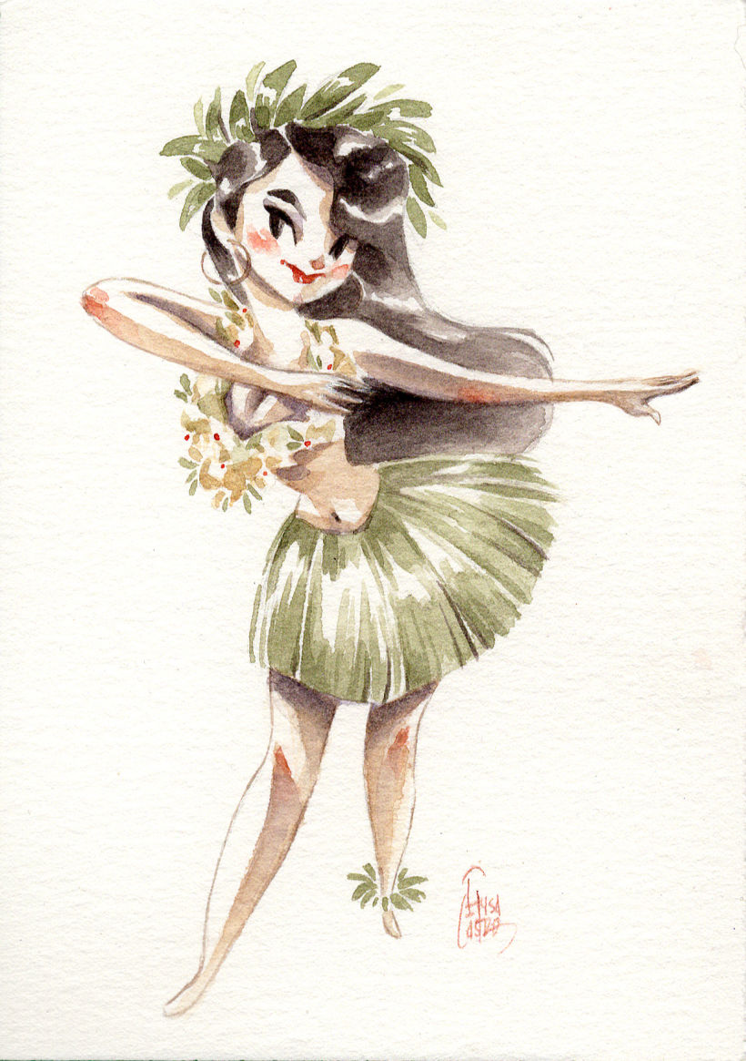 Hawaiian Dancer 0