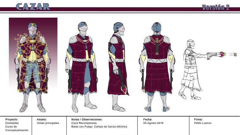Mi Proyecto del curso: Metodología y conceptualización para el diseño de personajes 1