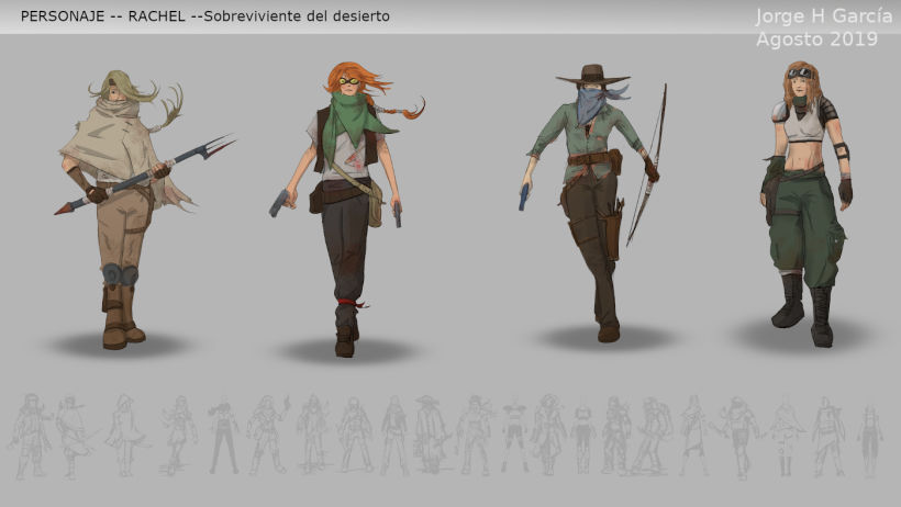 Mi Proyecto del curso: Diseño de personajes para concept art 10