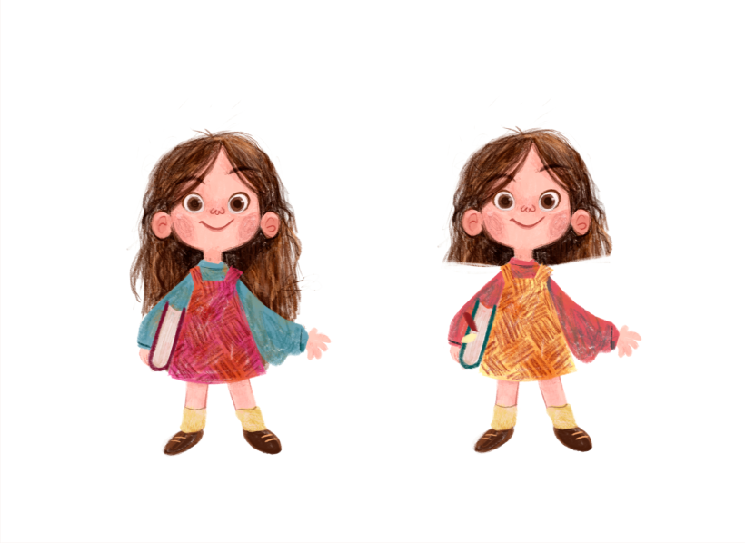 Matilda y Tronchatoro - Diseño de personajes 2