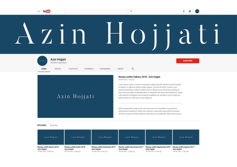 Propuestas de logotipo - Azin Hojjati 16