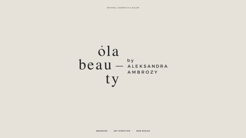 OLA Beauty |  Branding & Web Design 0