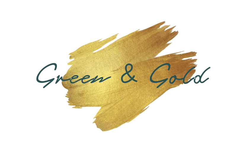 Green and Gold Airbnb -1